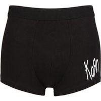 SOCKSHOP Music Collection Pack Korn Boxer Shorts Black XX SOCKSHOP Music Collection Pack Korn Boxer Shorts Black XX
