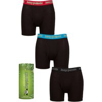 Pack Black Red Blue Bamboo Boxer Shorts Men’s Extra Large Pack Black Red Blue Bamboo Boxer Shorts Men’s Extra Large