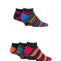 Pair Black Classic Bright Bamboo Striped Trainer Socks Men’s – Mens Pair Black Classic Bright Bamboo Striped Trainer Socks Men’s – Mens