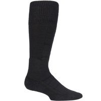 Pair Black Ski Thick Cushion Maximum Protection Socks With Wool Unisex .- Unisex Pair Black Ski Thick Cushion Maximum Protection Socks With Wool Unisex .- Unisex