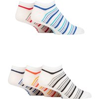 Mens Pair SOCKSHOP Plain Regenerated Eco-Cotton Striped Trainer Socks White Stripe – Mens Pair SOCKSHOP Plain Regenerated Eco-Cotton Striped Trainer Socks White Stripe –