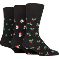 Mens Pair SOCKSHOP Gentle Grip Cotton Christmas Socks Christmas Cheer – Mens Pair SOCKSHOP Gentle Grip Cotton Christmas Socks Christmas Cheer –