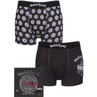 Motorhead Pack Exclusive to SOCKSHOP Gift Boxed Boxer Shorts Black Extra Large Motorhead Pack Exclusive to SOCKSHOP Gift Boxed Boxer Shorts Black Extra Large