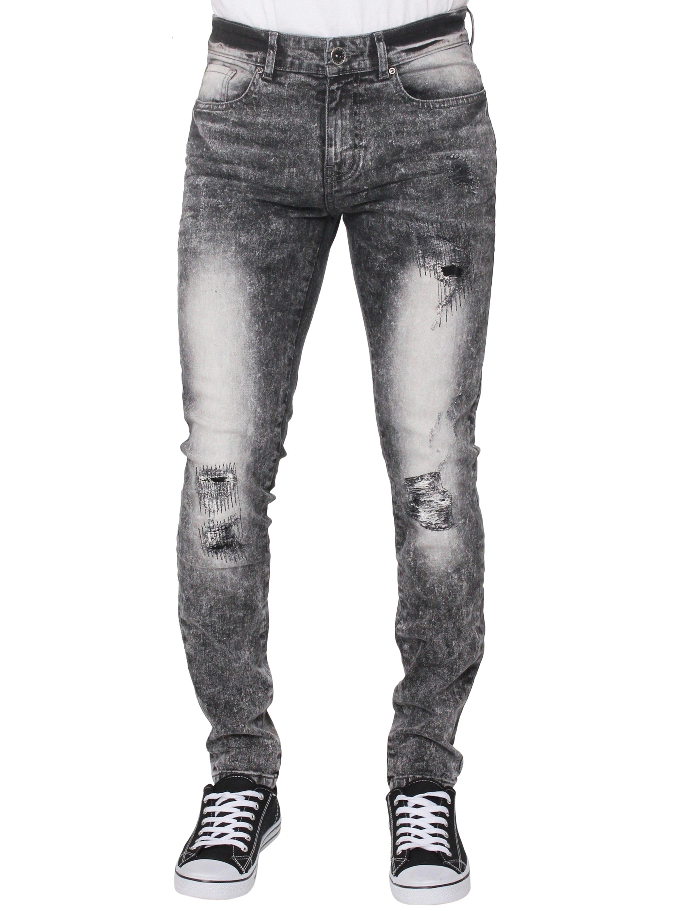 Super Skinny Stretch Rip & Repair Slim Jeans Super Skinny Stretch Rip & Repair Slim Jeans