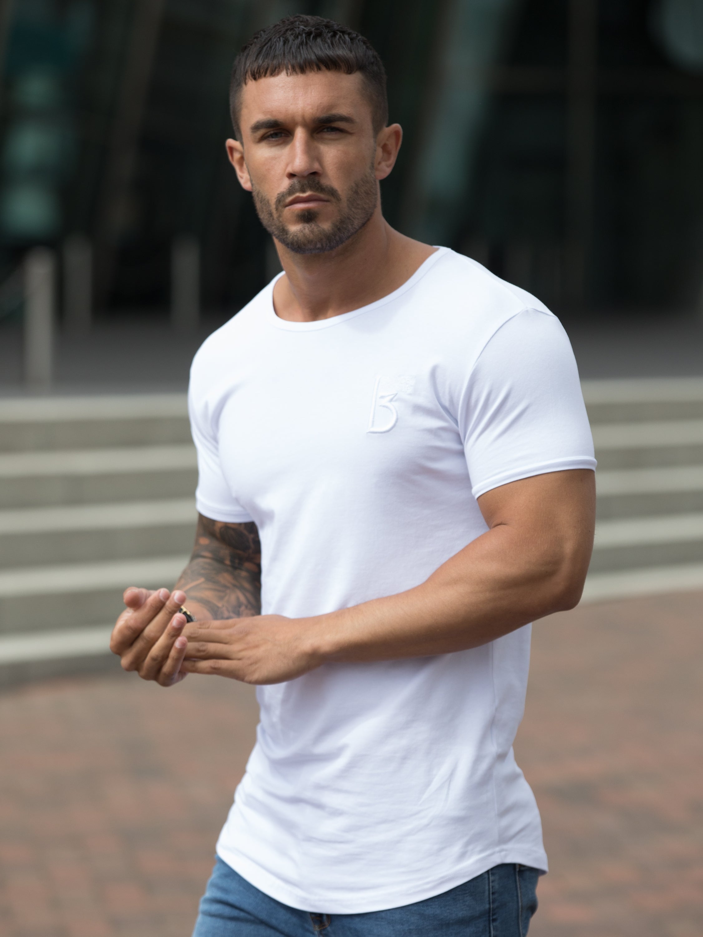 BH Men’s Branded Short Sleeve Athletic shirt BH Men’s Branded Short Sleeve Athletic shirt