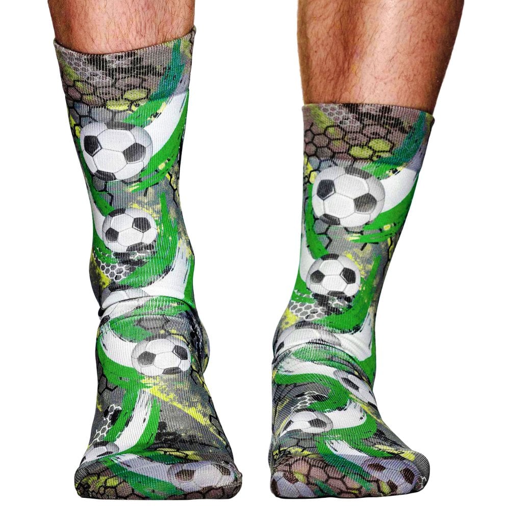 Wigglesteps Football Soccer Balls Organic Cotton Blend Socks Wigglesteps Football Soccer Balls Organic Cotton Blend Socks