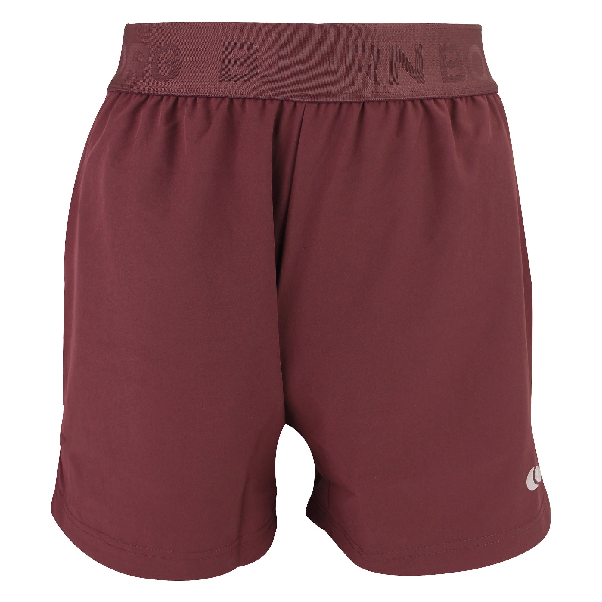 Mens Ace Short Sport Quick Drying Shorts with Pockets – L Burgundy
