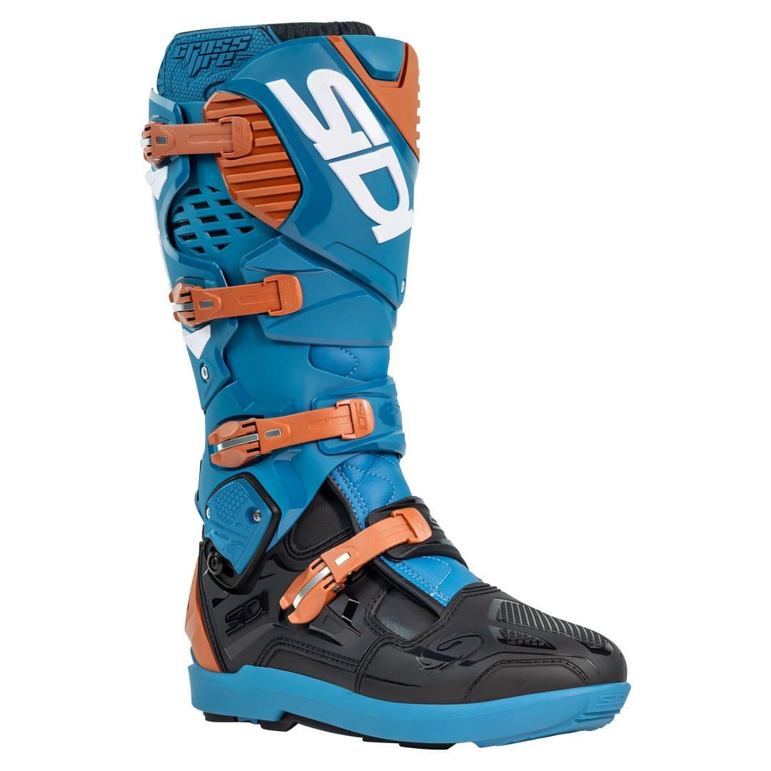 Sidi Crossfire SRS CE Boots Petrol Bronze –