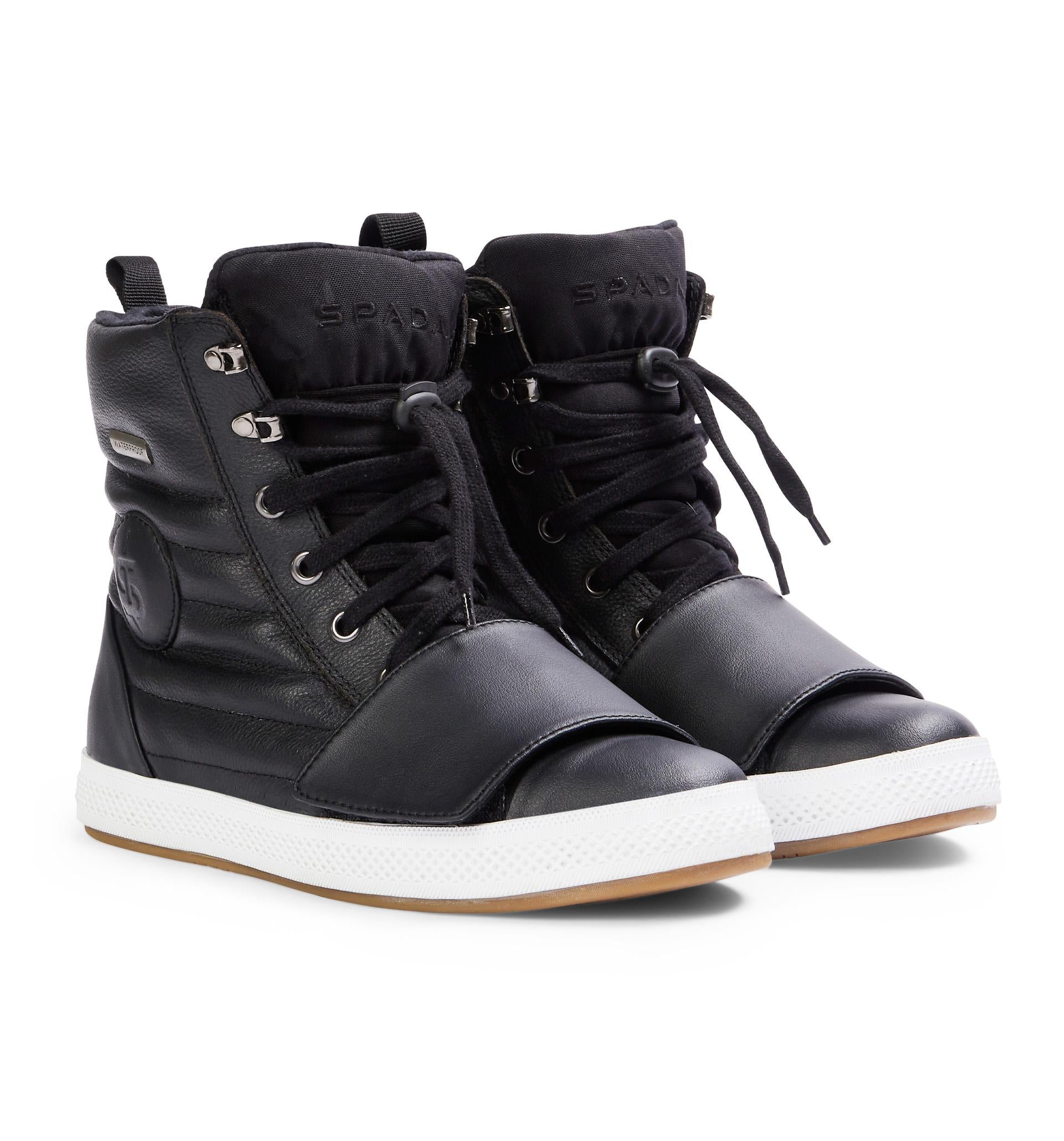Spada Heat CE WP Trainer High Top Boots Black –