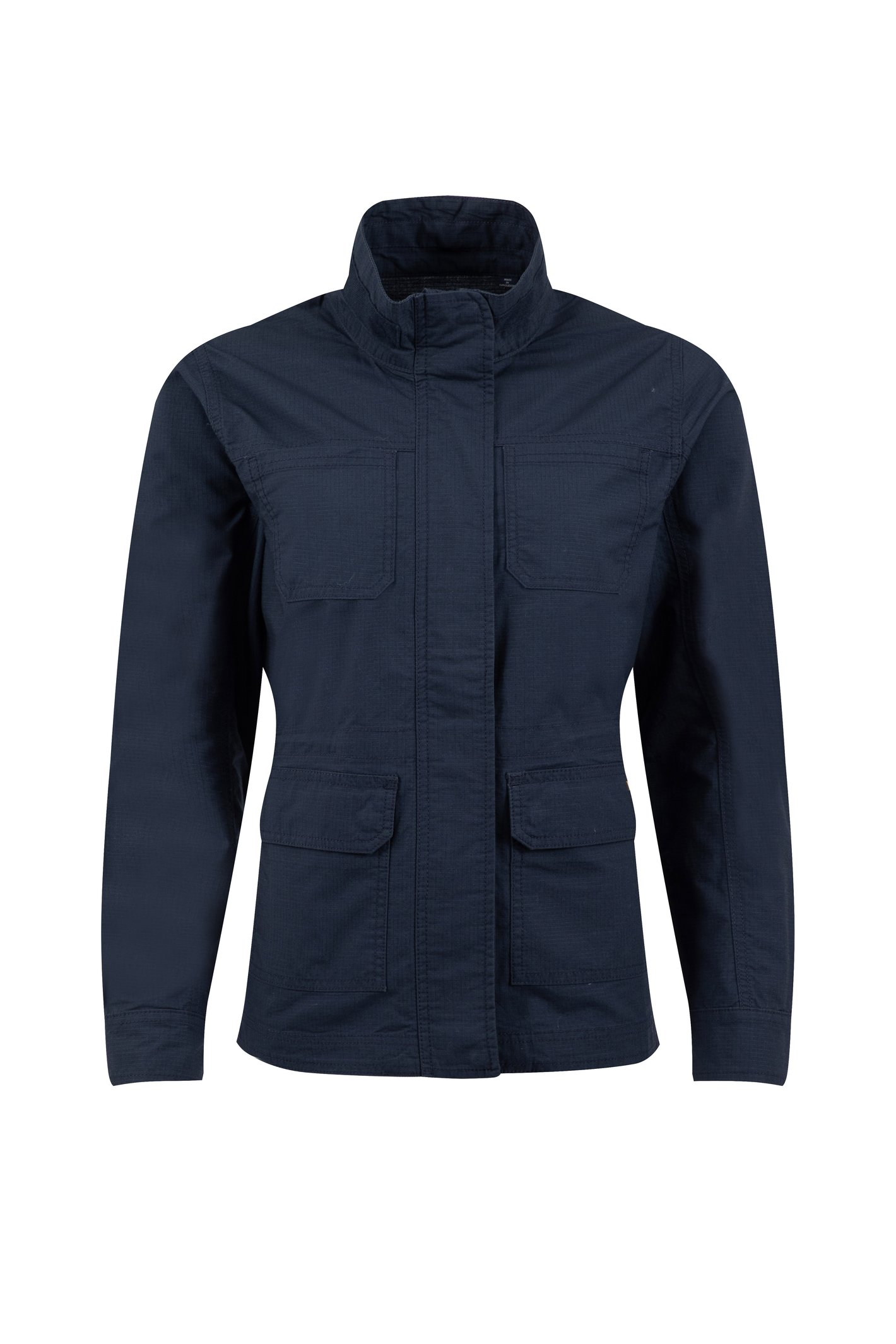 Weird Fish Kelia Utility Jacket Navy Size