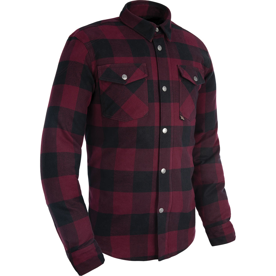 Oxford Kickback . Motorcycle Shirt – Red ” | | “