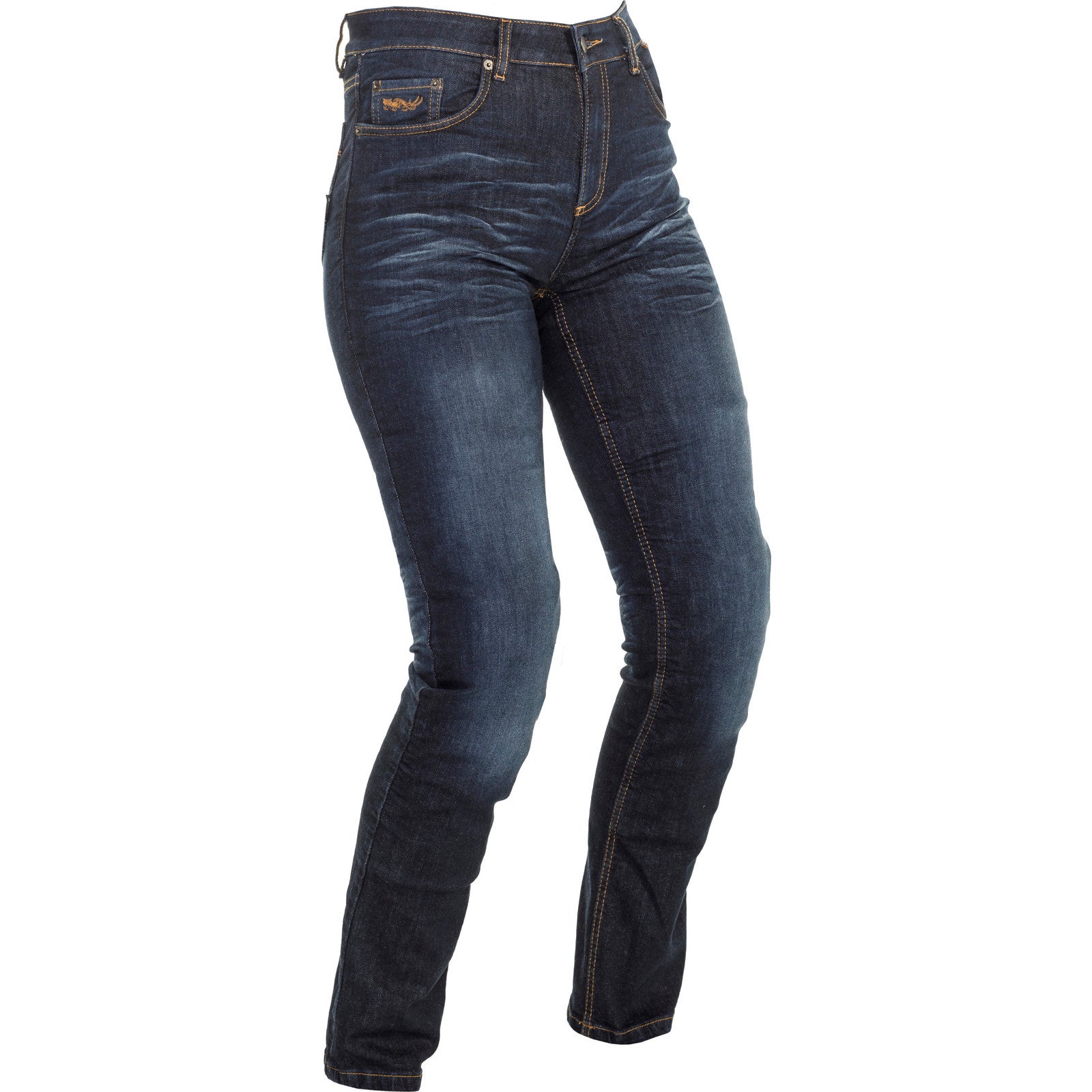 Richa Nora Slim Fit Navy Ladies Motorcycle Jeans – Navy