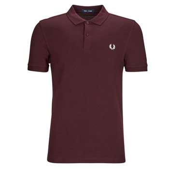 Fred Perry PLAIN FRED PERRY SHIRT men’s Polo shirt in Bordeaux
