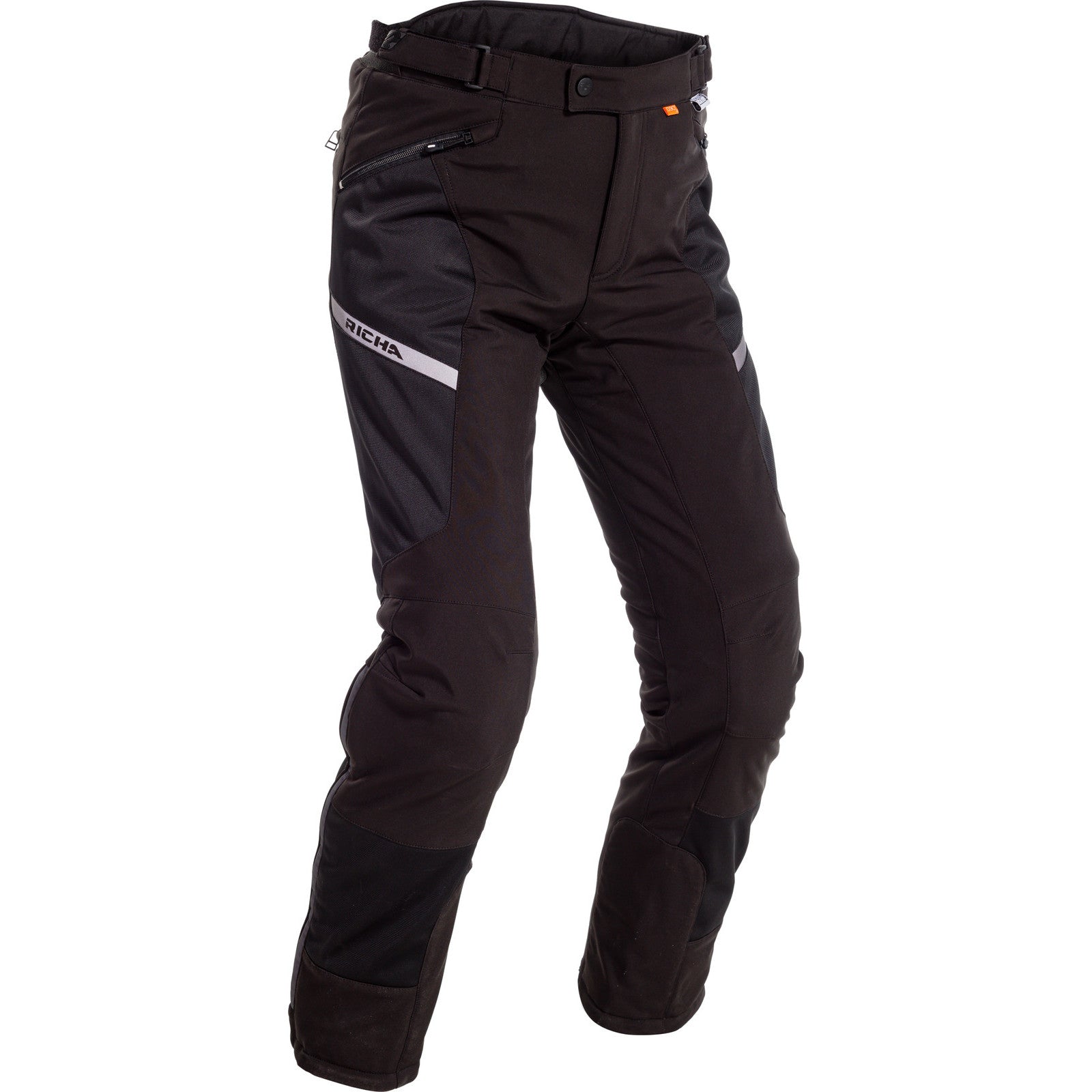Richa Softshell Mesh WP Motorcycle Trousers – Black L Short