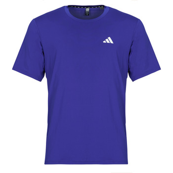 adidas Train Essentials Stretch Training Shirt men’s T shirt in Blue