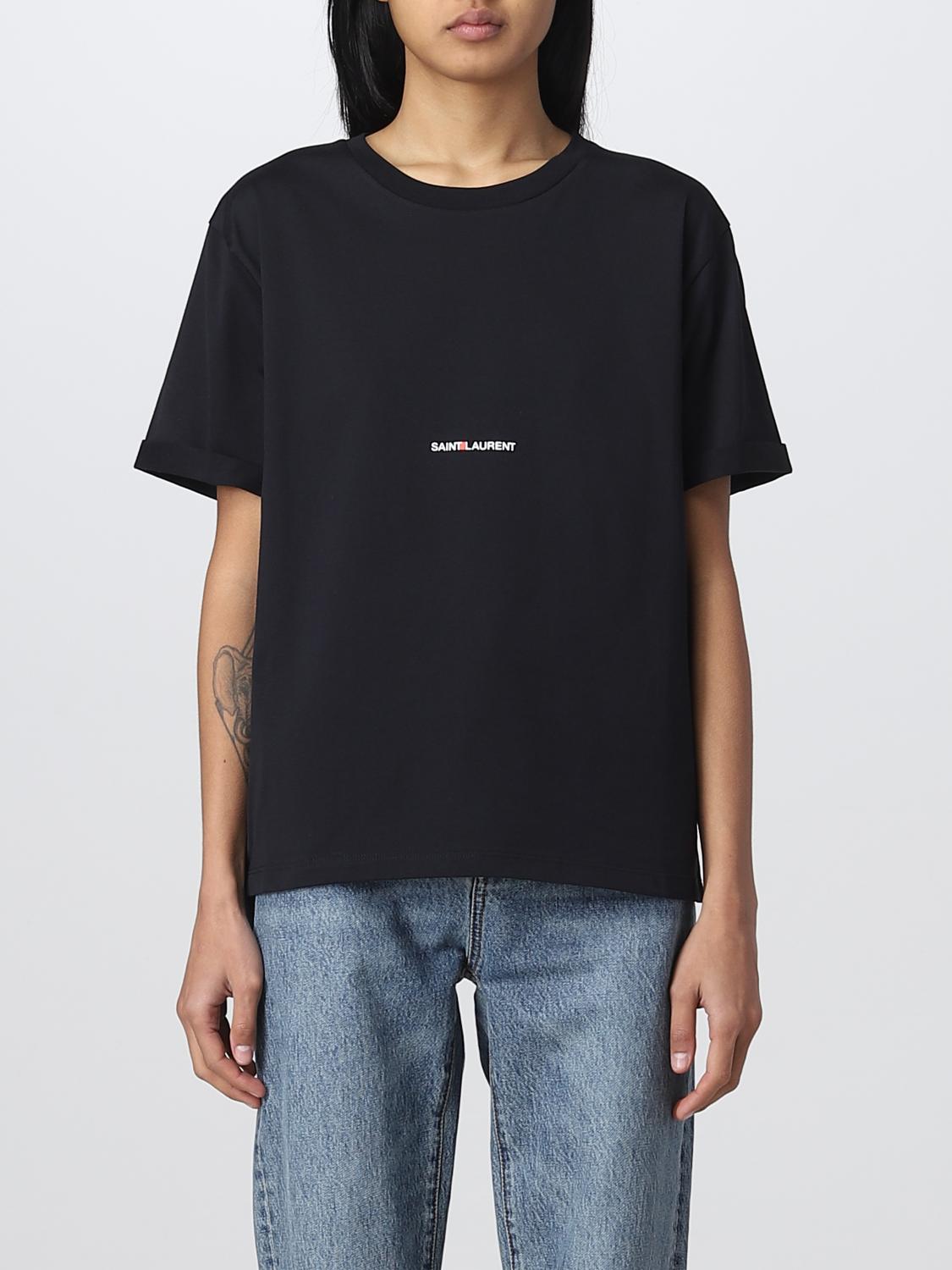 SAINT LAURENT cotton t-shirt