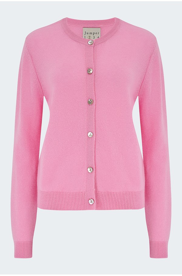 Jumper – Plain Cardi in Candy