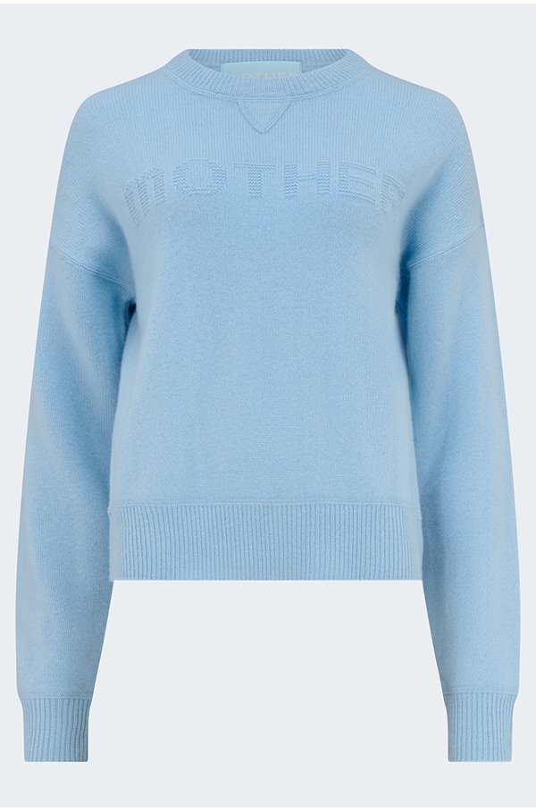 MOTHER – The Logo Jumper in Light Blue