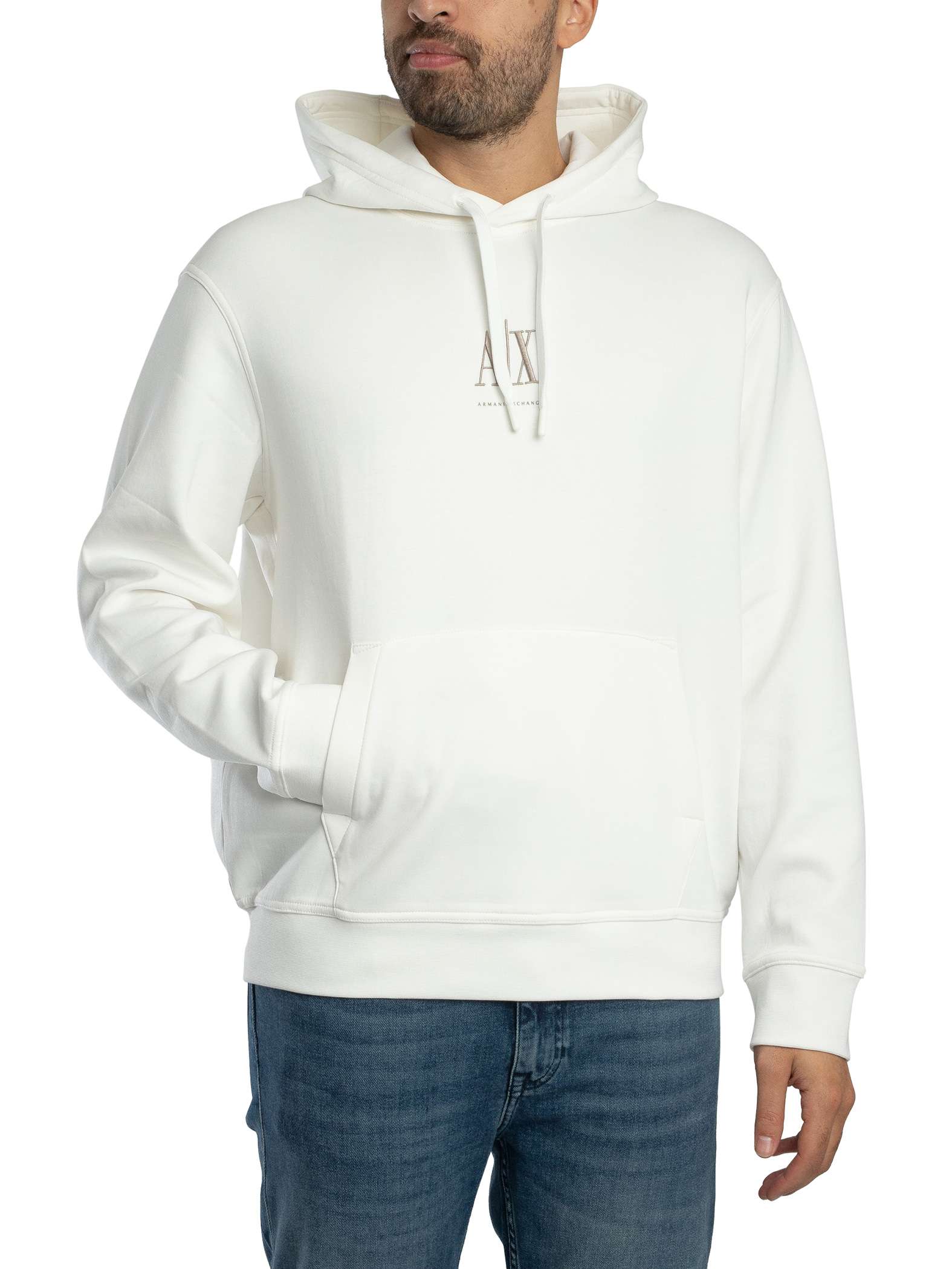 Jersey Logo Pullover Hoodie