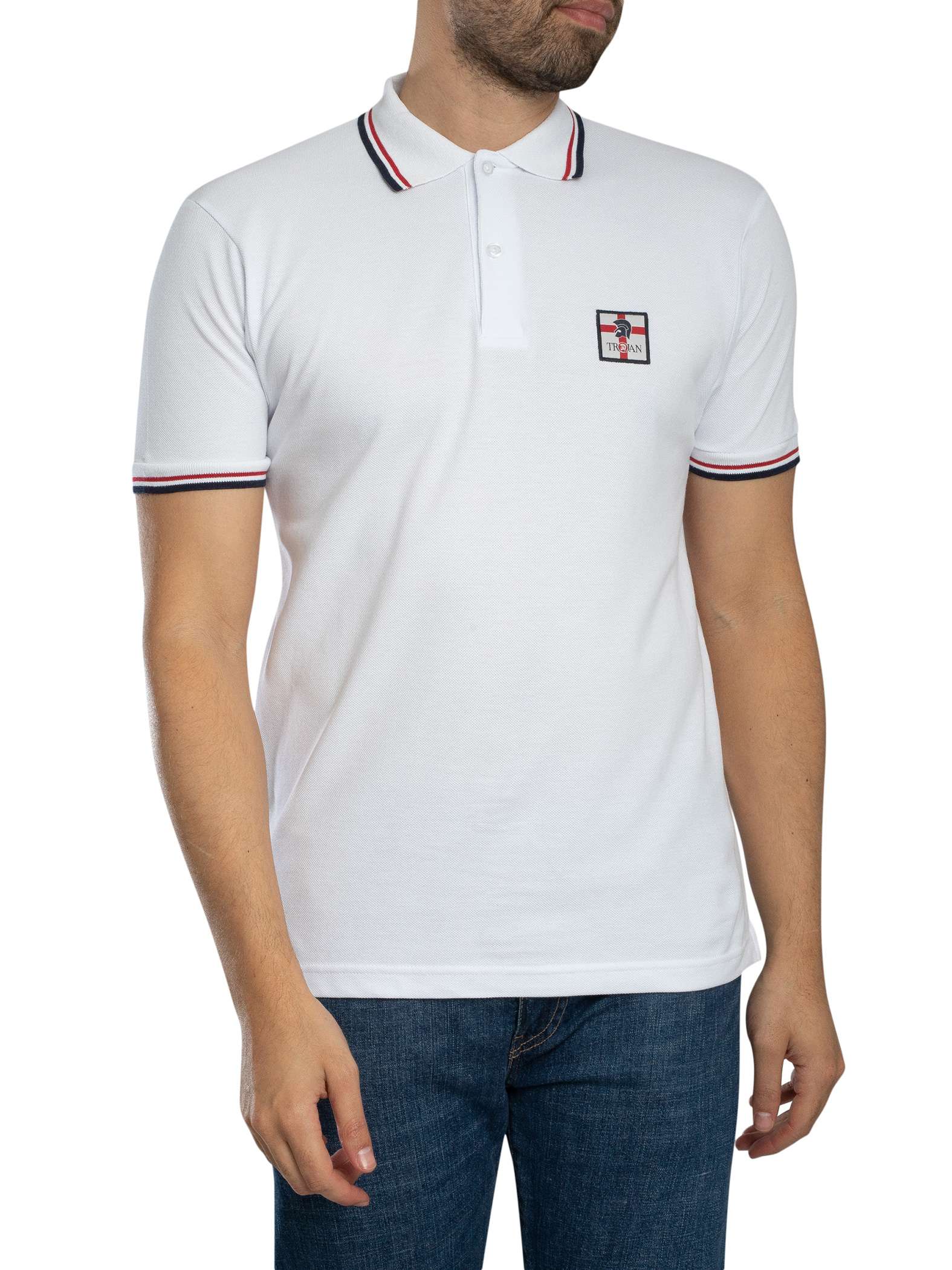 St George Badge Pique Polo Shirt