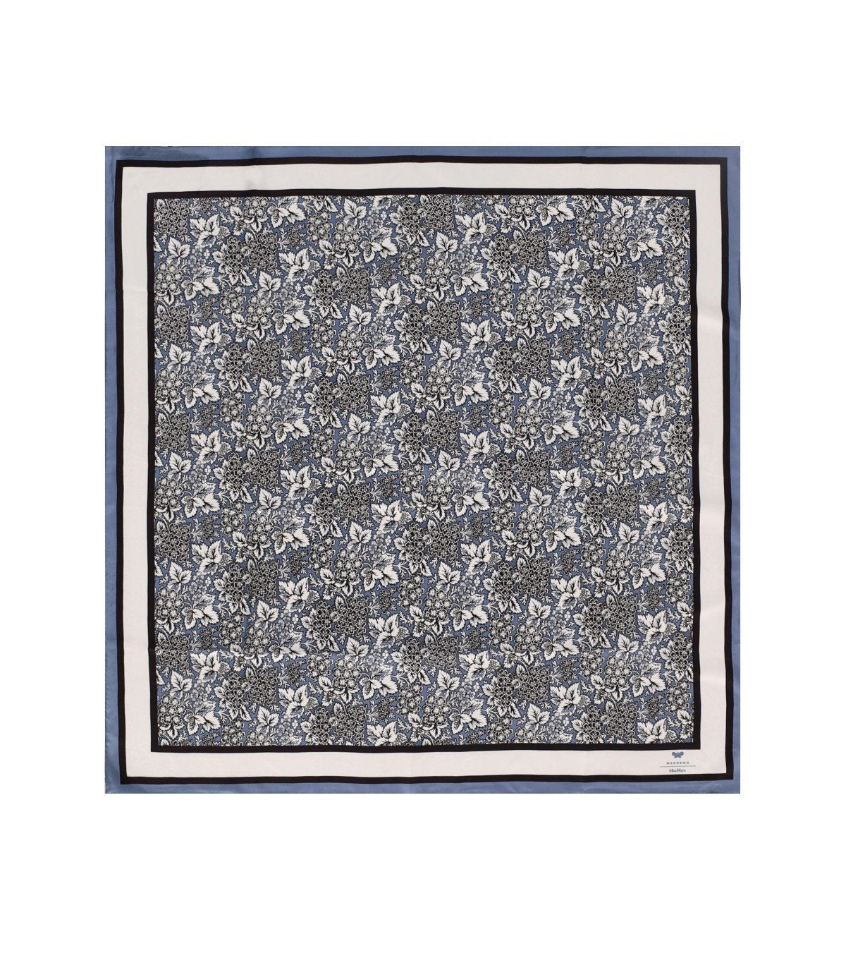 MAX MARA WEEKEND ONESTO LIGHT BLUE FOULARD SCARF