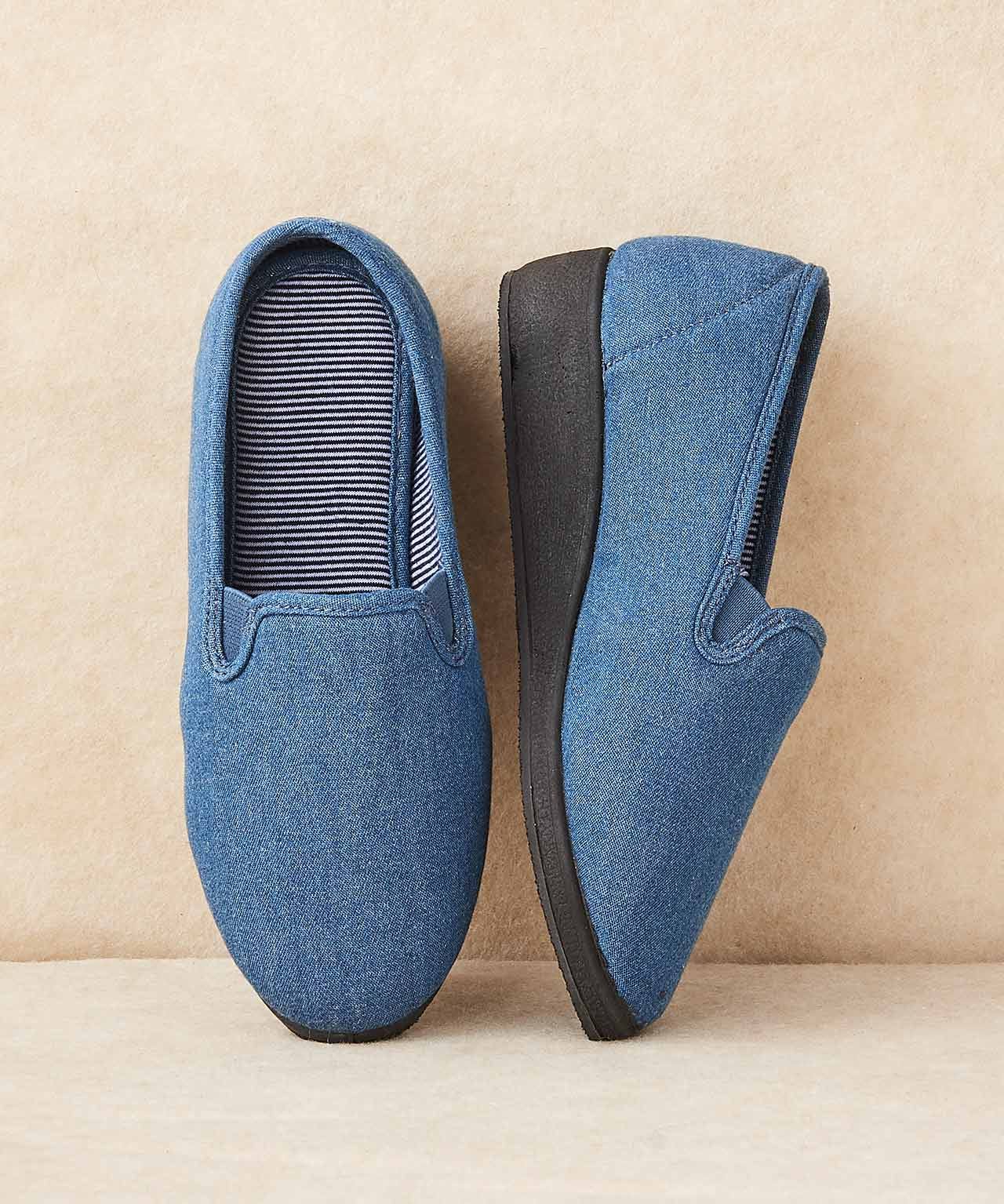 Damart Elastic Insert Slippers