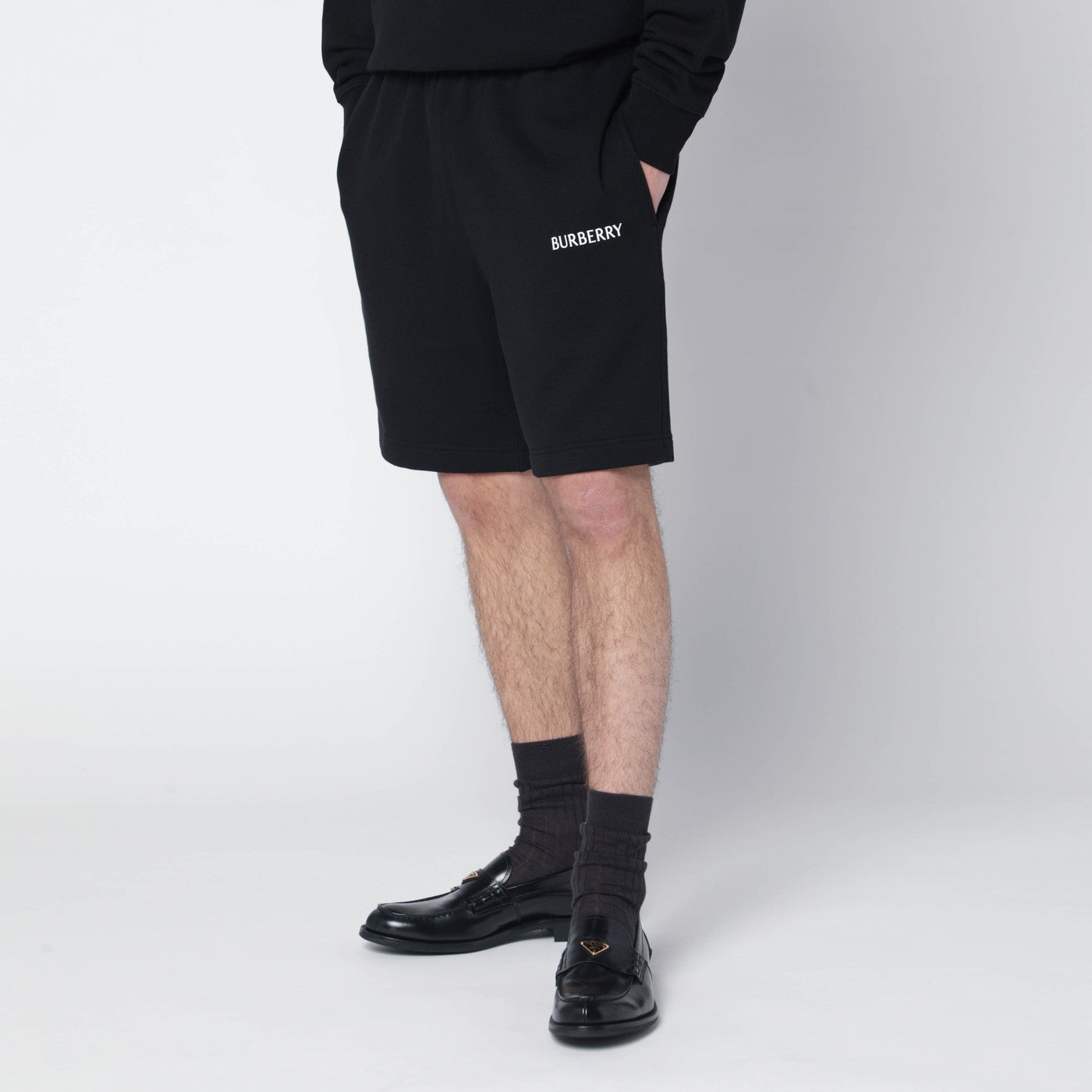Black logo Shorts