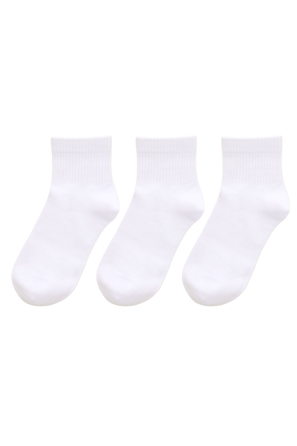 Bonmarche Pack Plain Ribbed Sports Socks