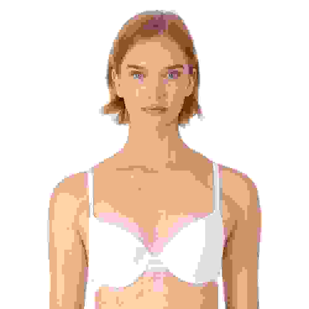 After Eden Double Boost Lace Underwired Shirt Bra .. – White B