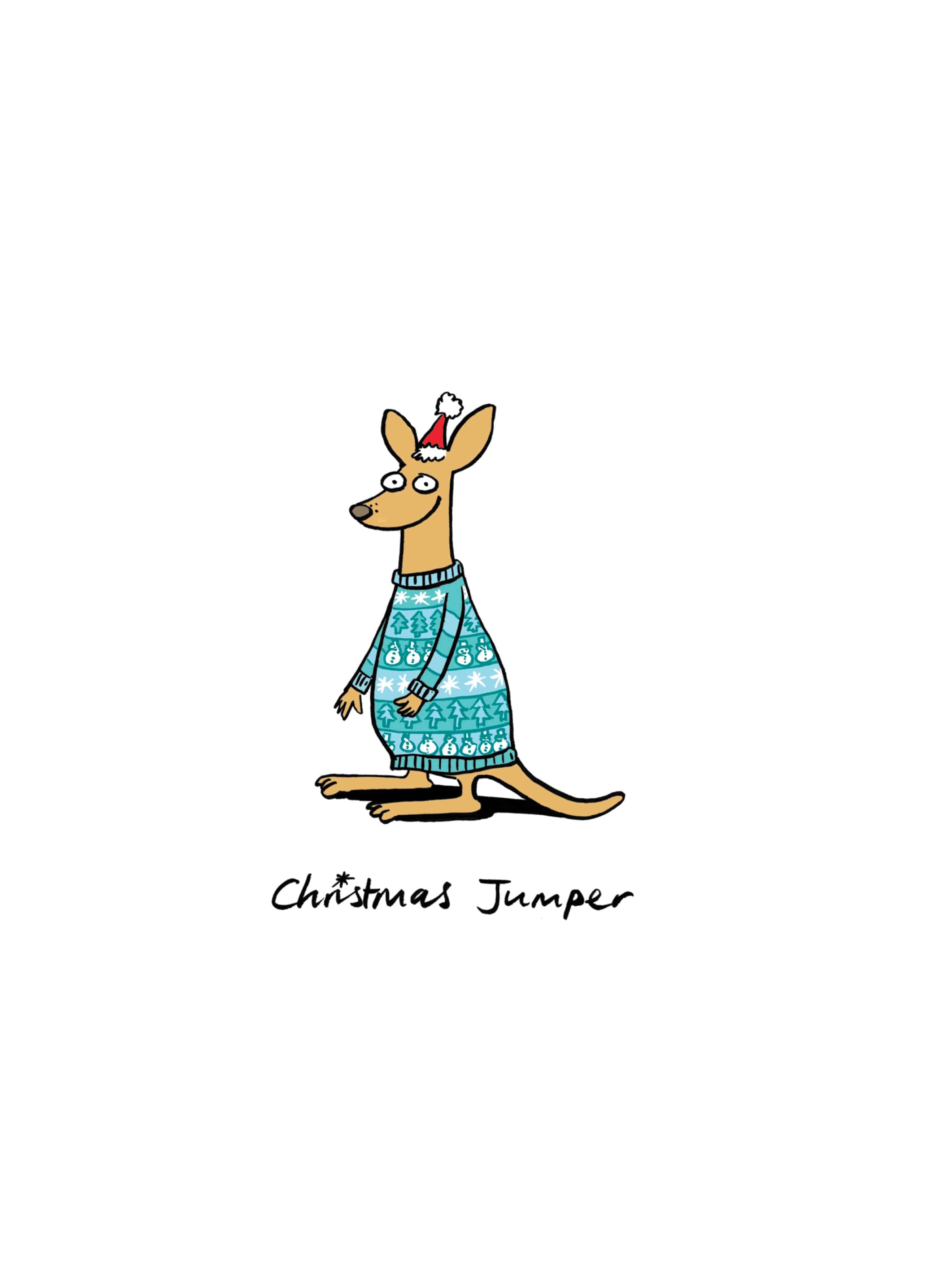Christmas Jumper Card – Standard mm x mm