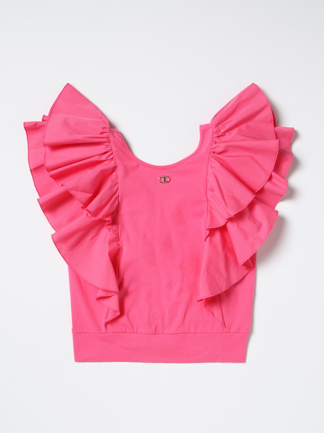 Twinset shirt in stretch cotton