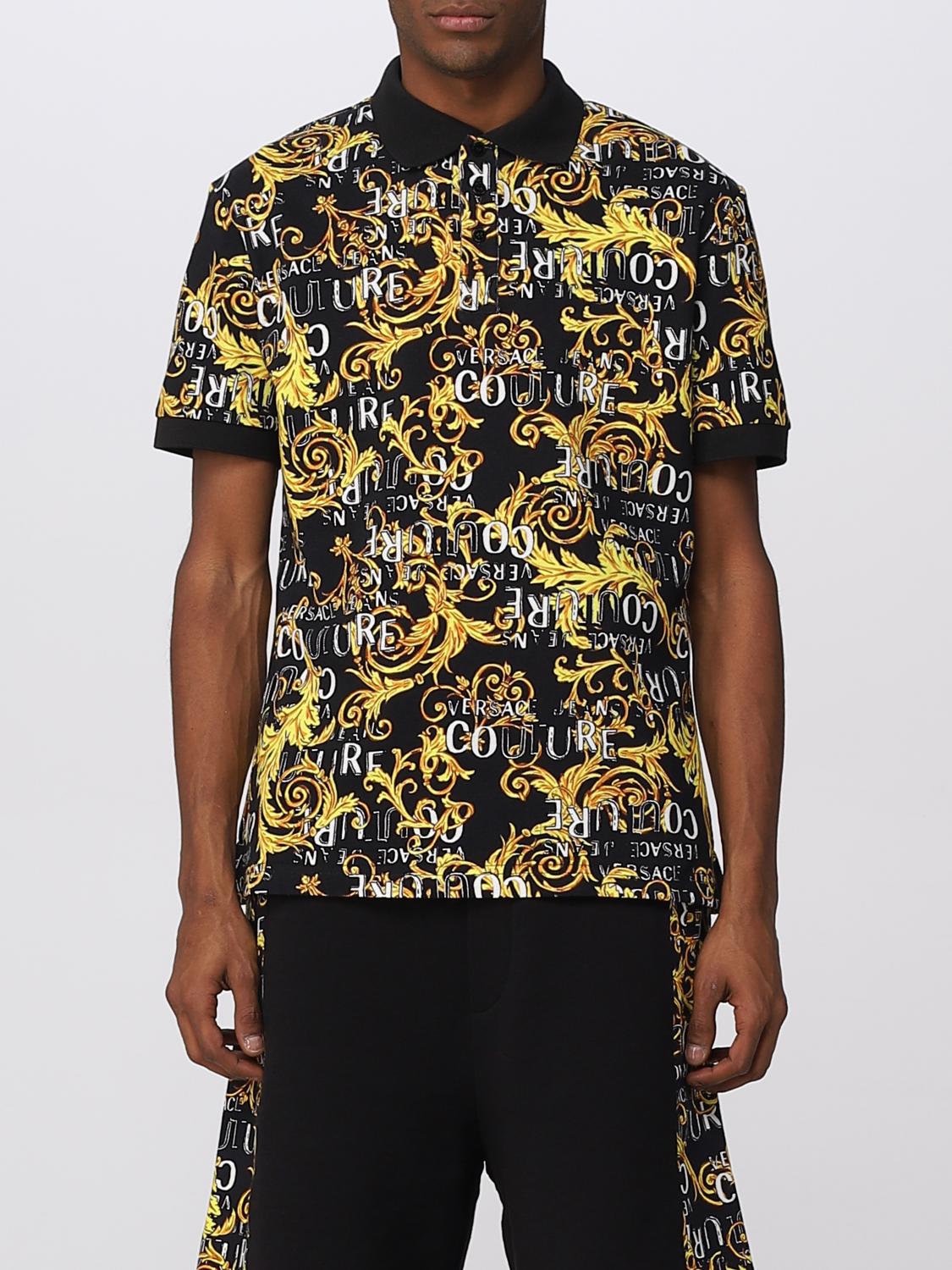 VERSACE JEANS COUTURE polo shirt in cotton