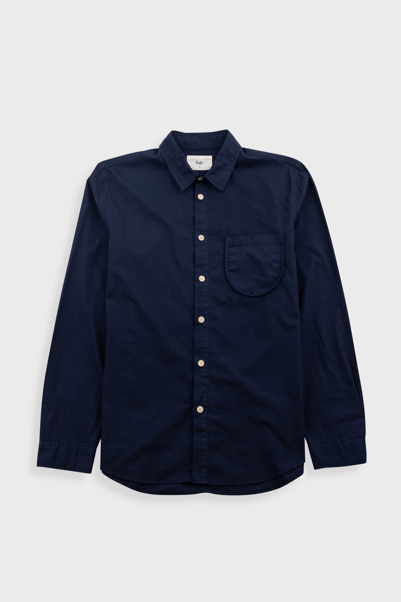 Curve Shirt – Deep Navy