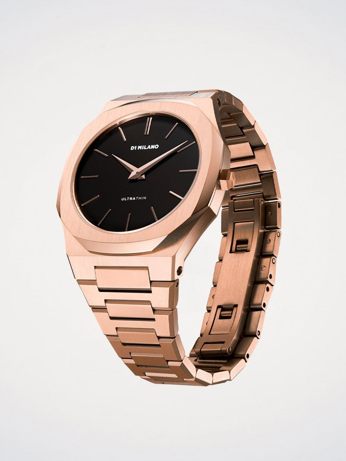D MILANO Watch Men color Rose Gold