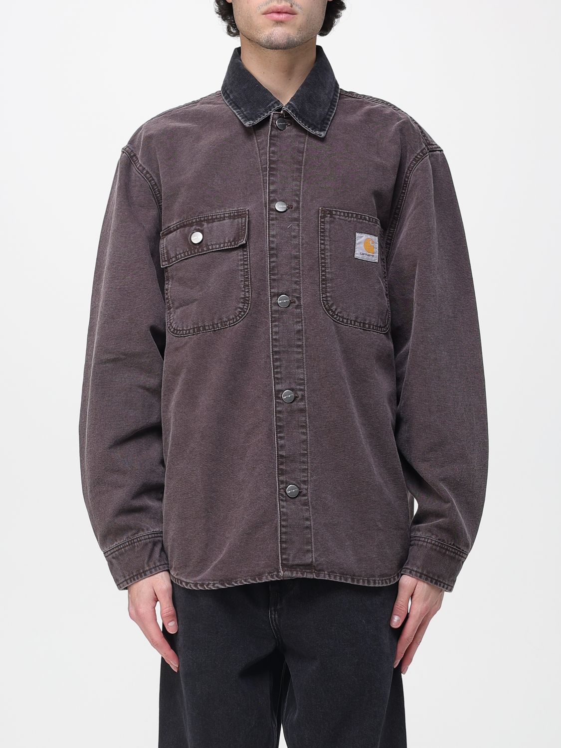 CARHARTT WIP Jacket Men color Burgundy