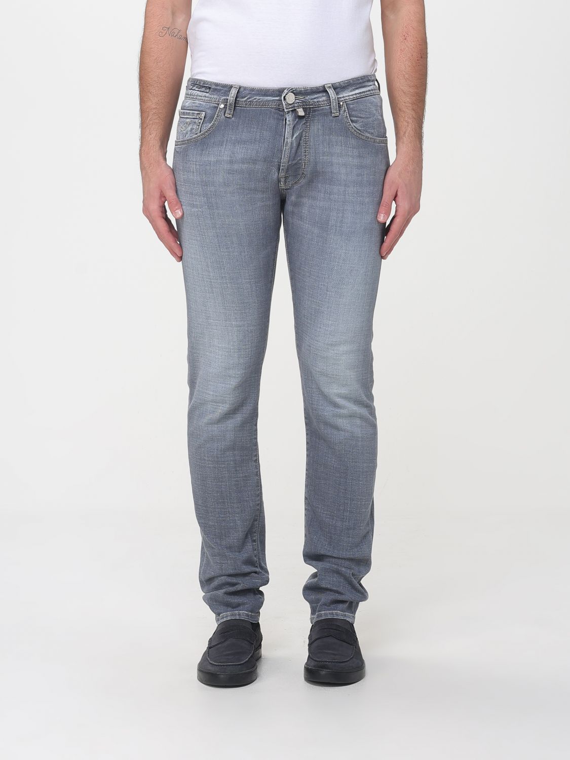JACOB COHEN Jeans Men color Grey