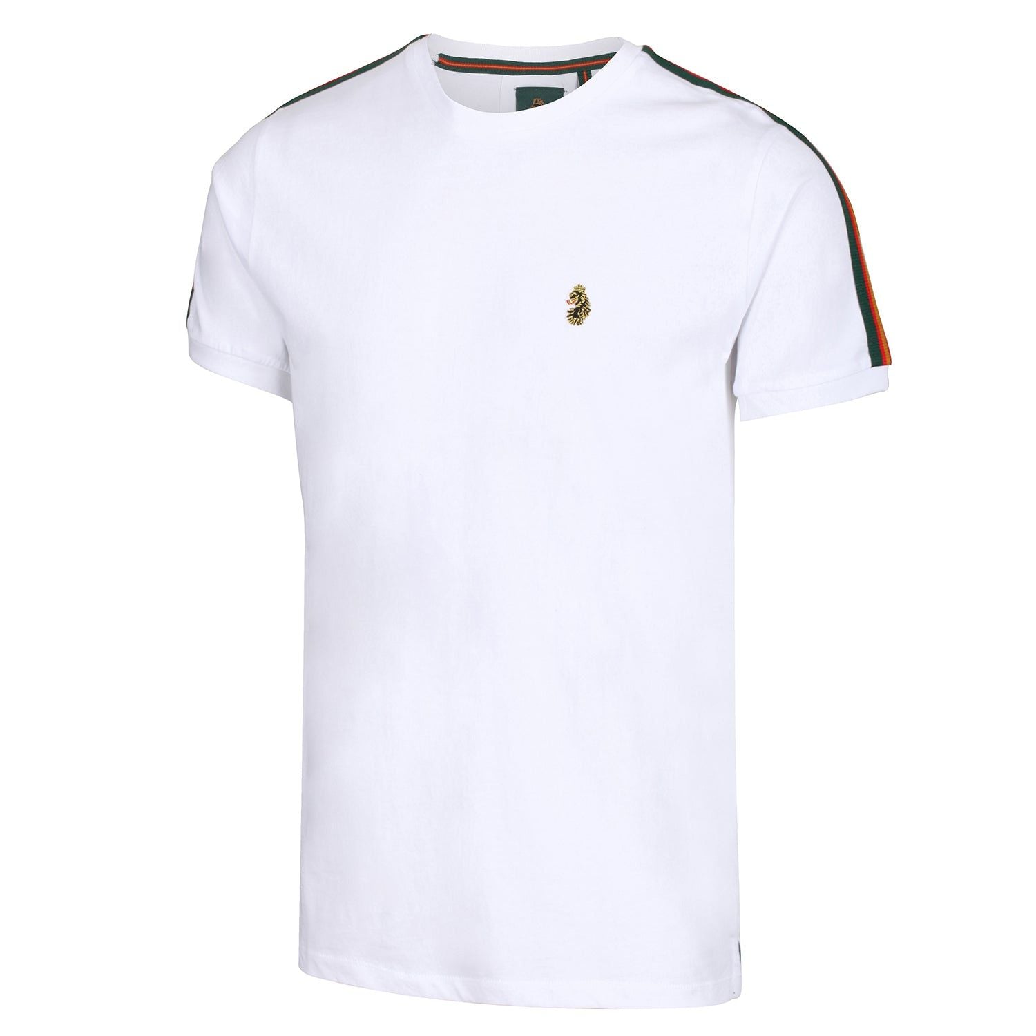 Luke Iron Tape T Shirt – White – M White
