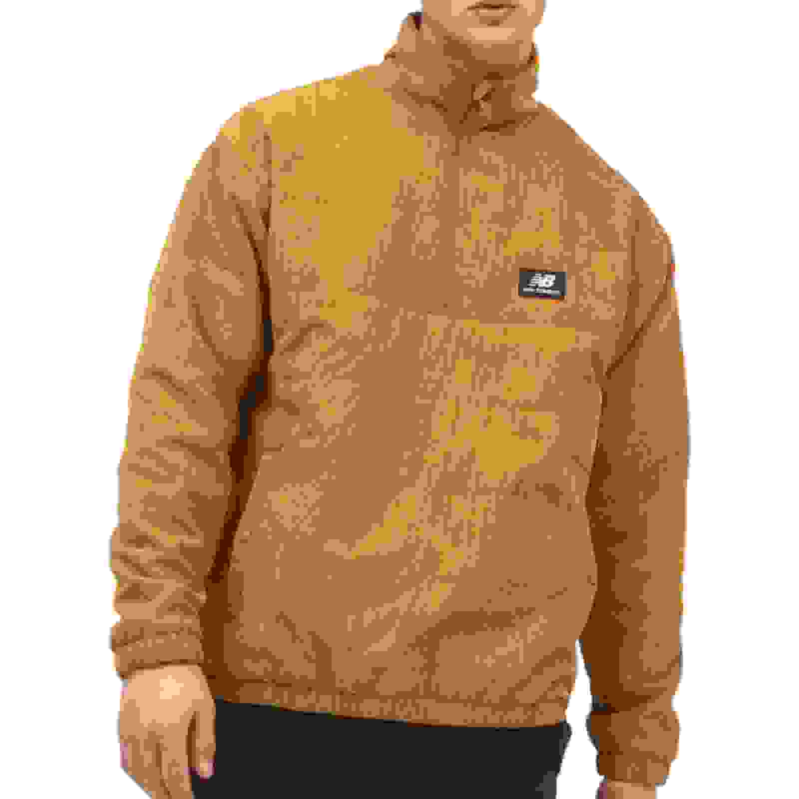 New Balance Men’s Nb Athletics Corduroy Anorak Jacket – Workwear – S Orange