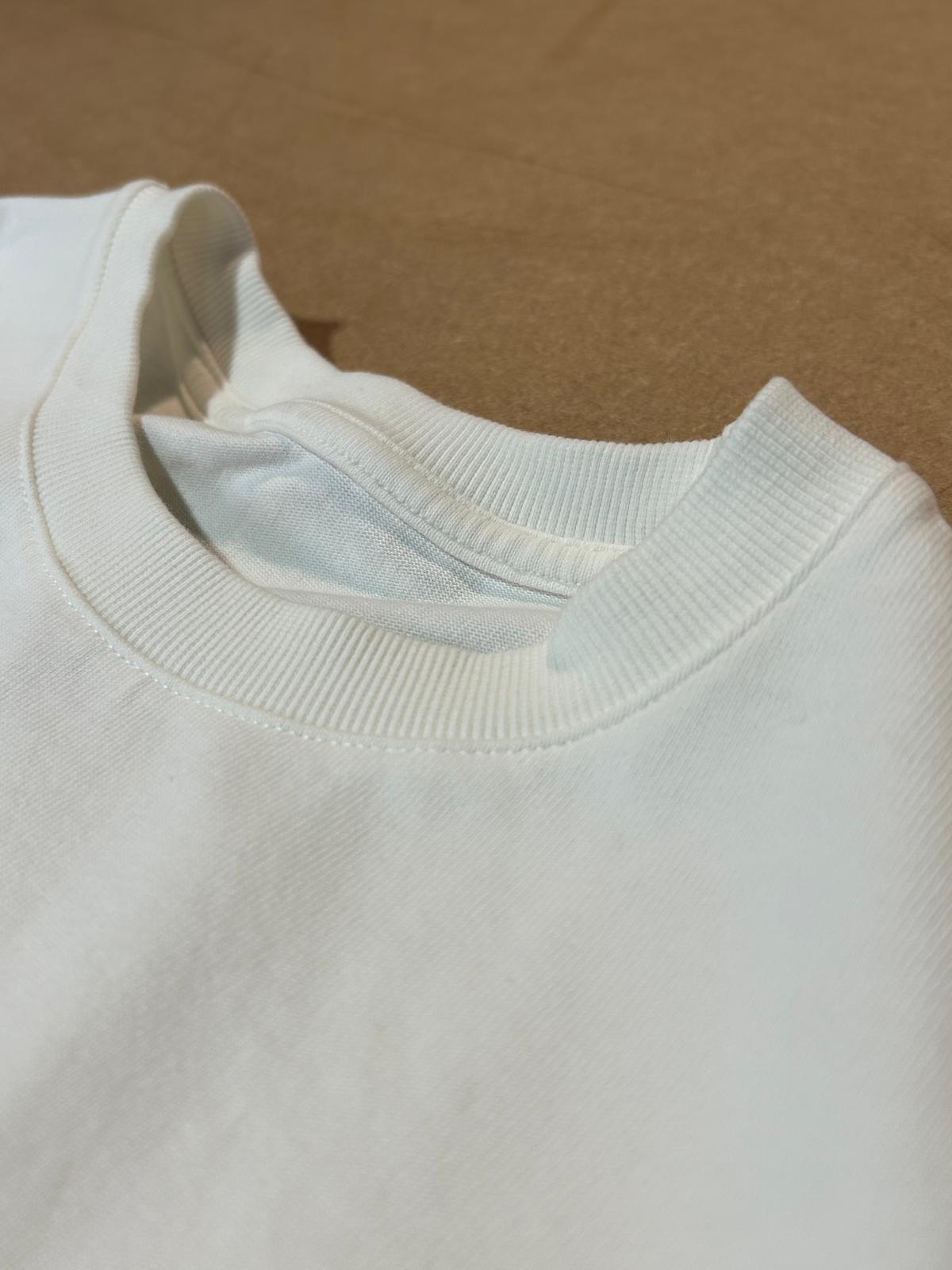 Oversize GymPin T SHIRT – Heavy Quality Shirt – S Ivory