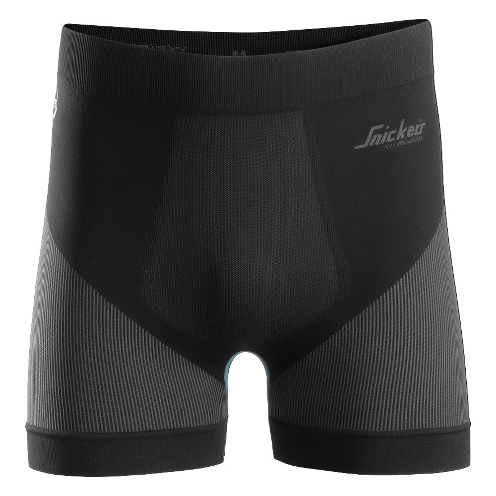 Snickers LiteWork Seamless .® Shorts – Black Grey Small
