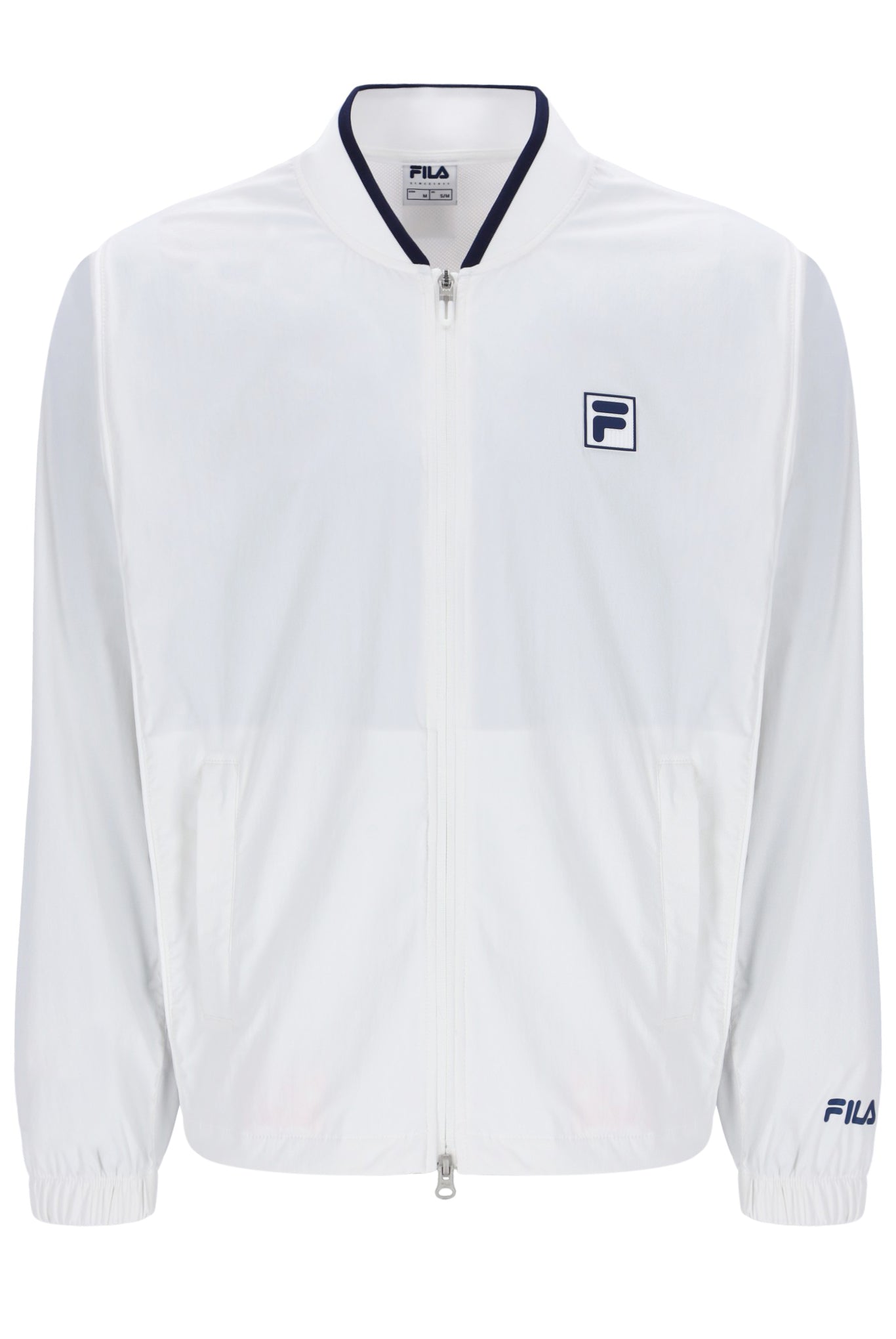 Off White Unisex Tennis Warm-Up Jacket