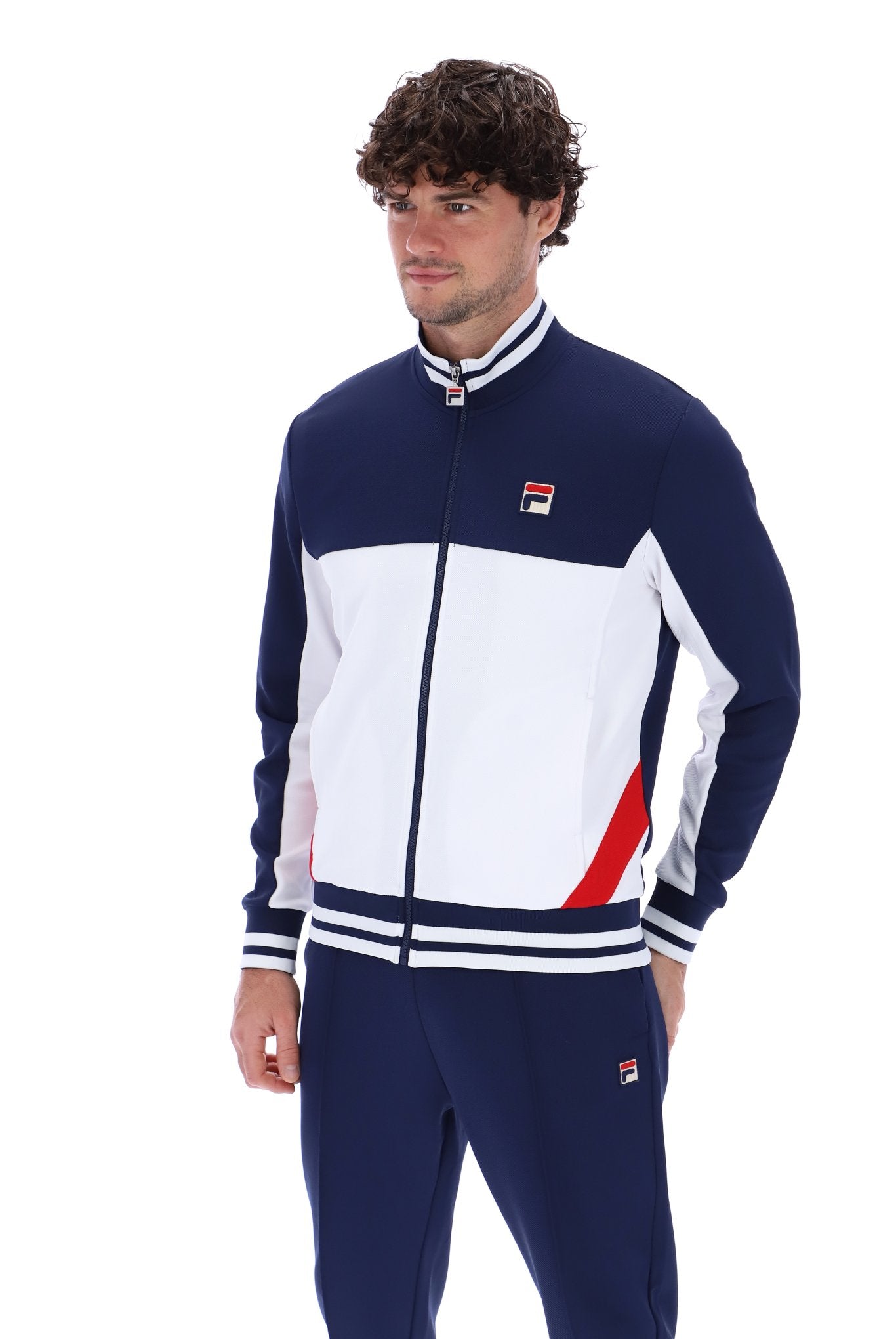 Tie Breaker Funnel Neck Jacket –