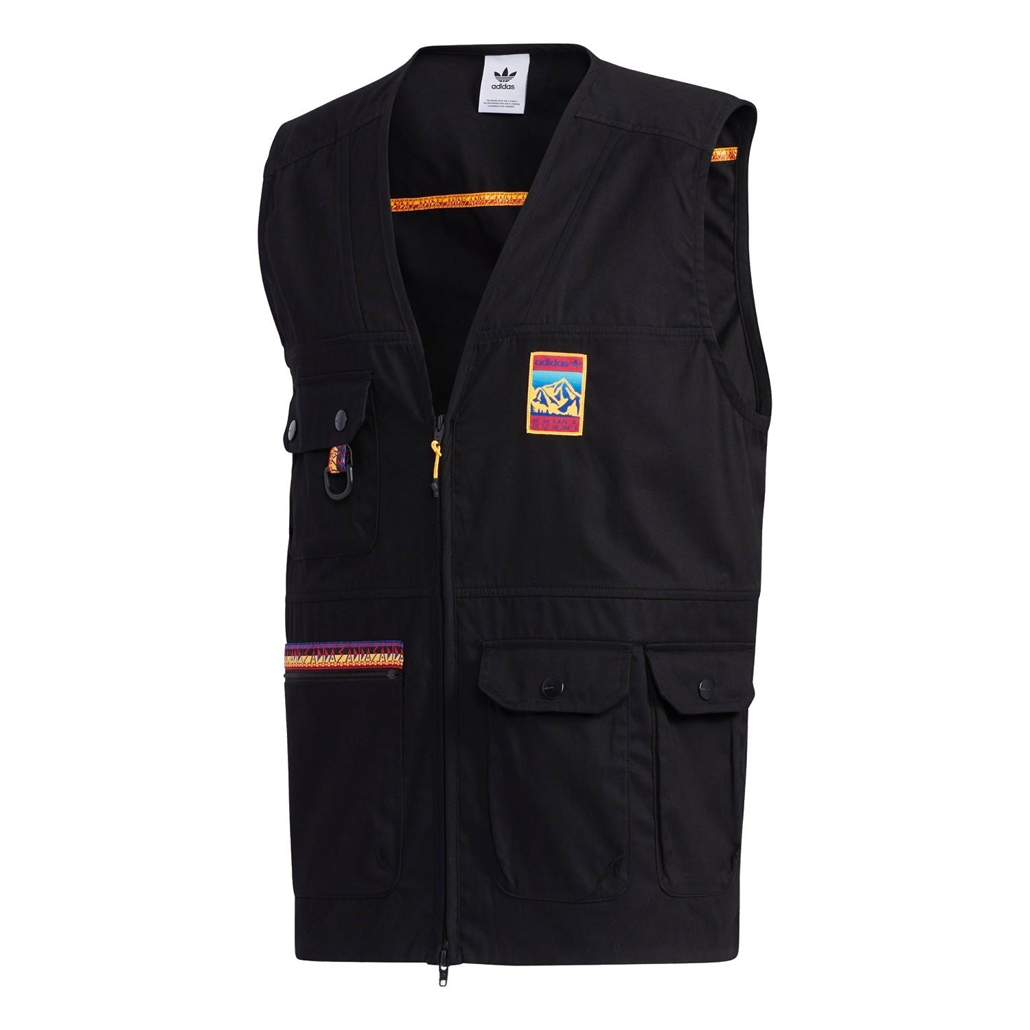 adidas Originals Adiplore . Gilet – Black – Black