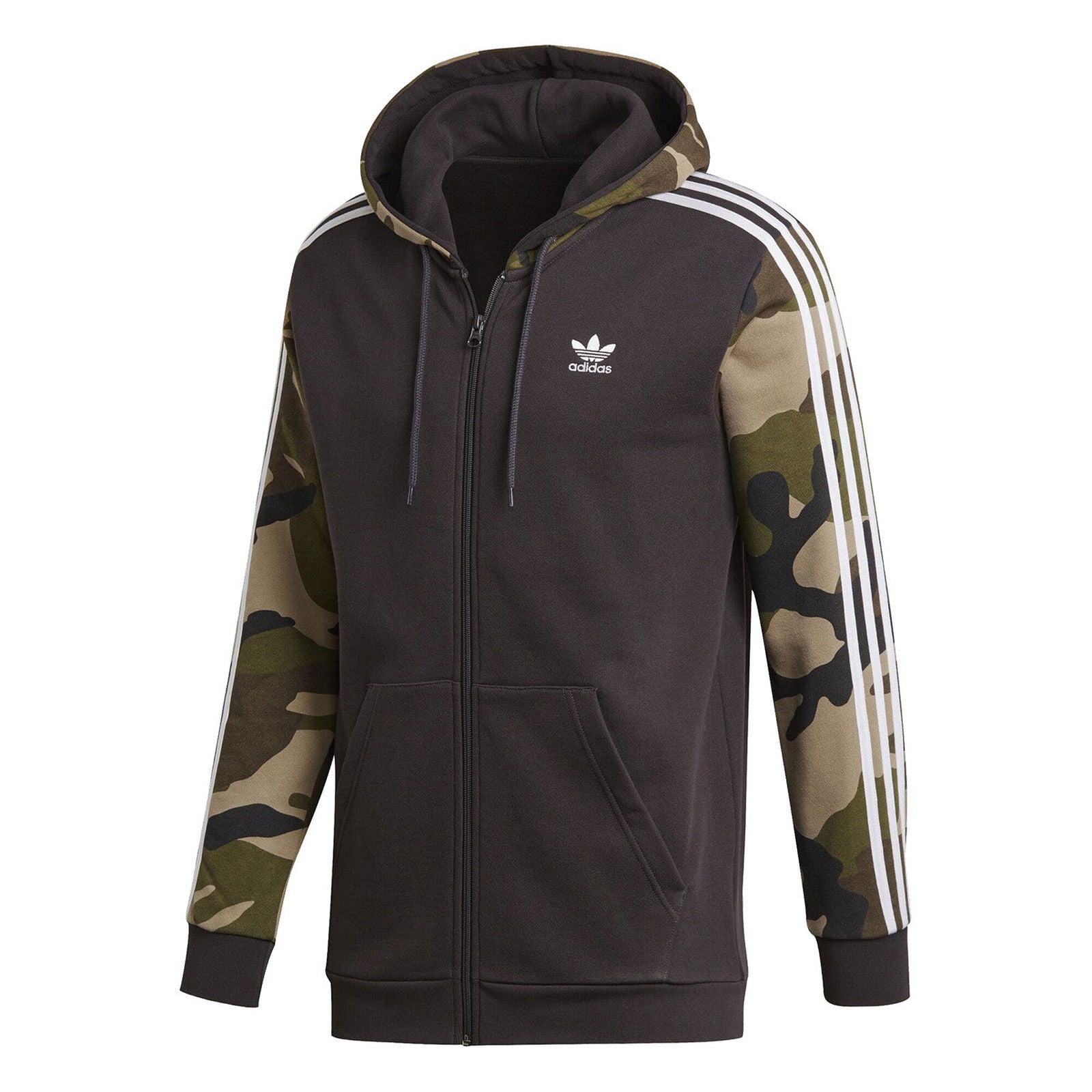 adidas Originals Camouflage Hoodie – Black – Black