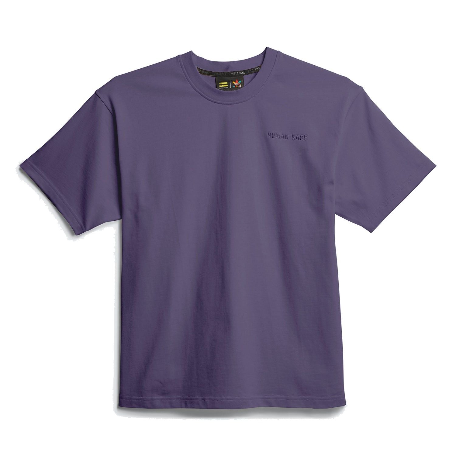 adidas Originals Pharrell Williams Basics Shirt – Tech Purple – S Purple