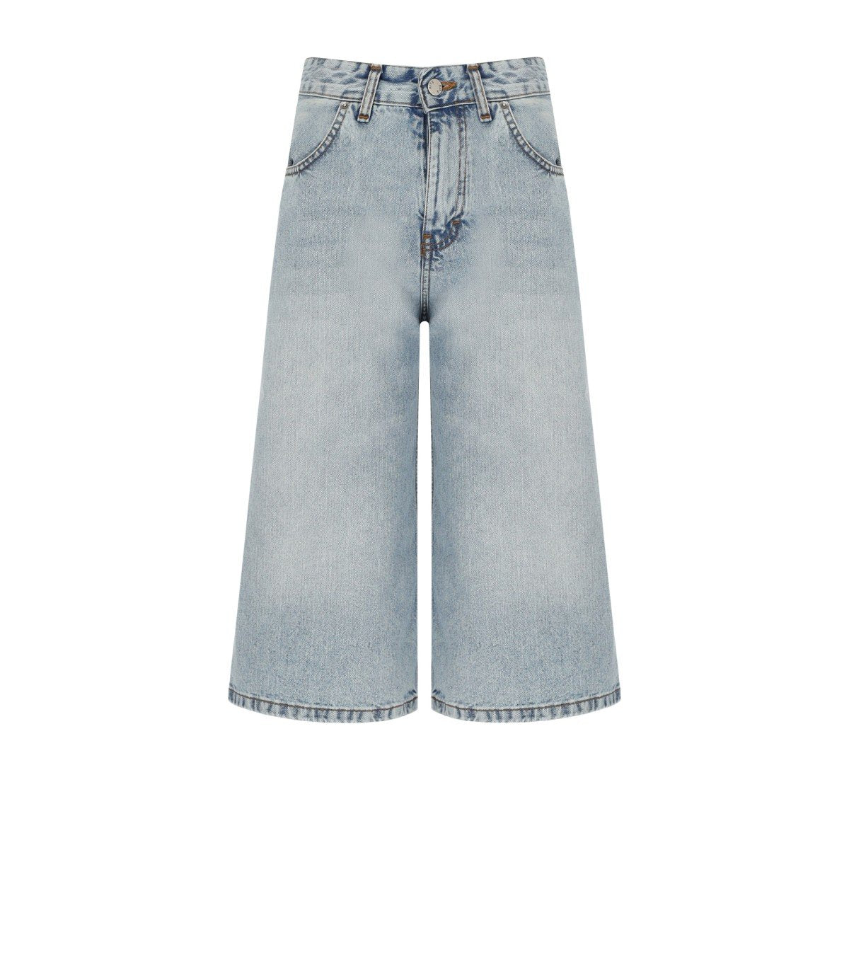 K.K. LIGHT BLUE DENIM BERMUDA SHORTS