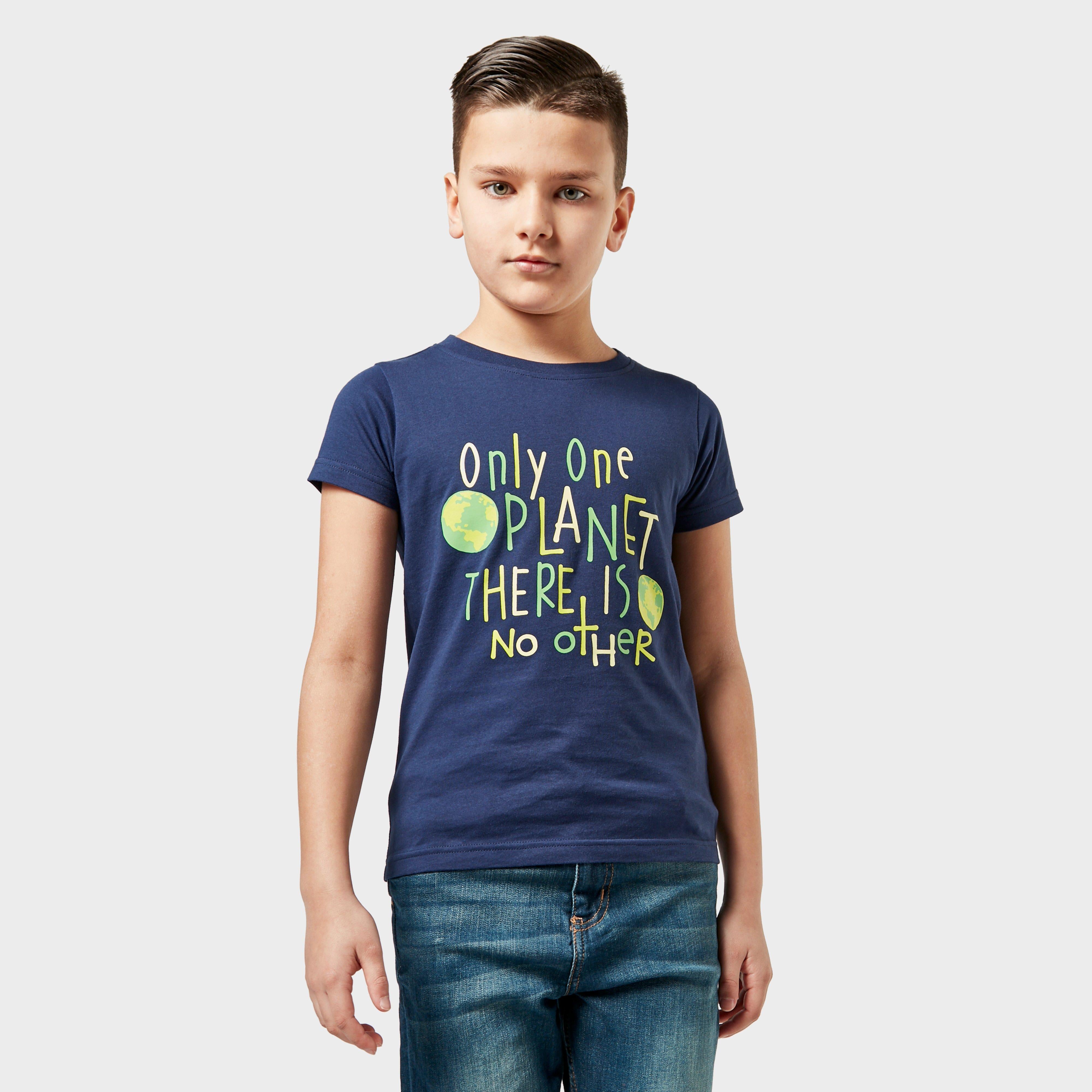 Kids’ No Other Planet Shirt – Navy Y