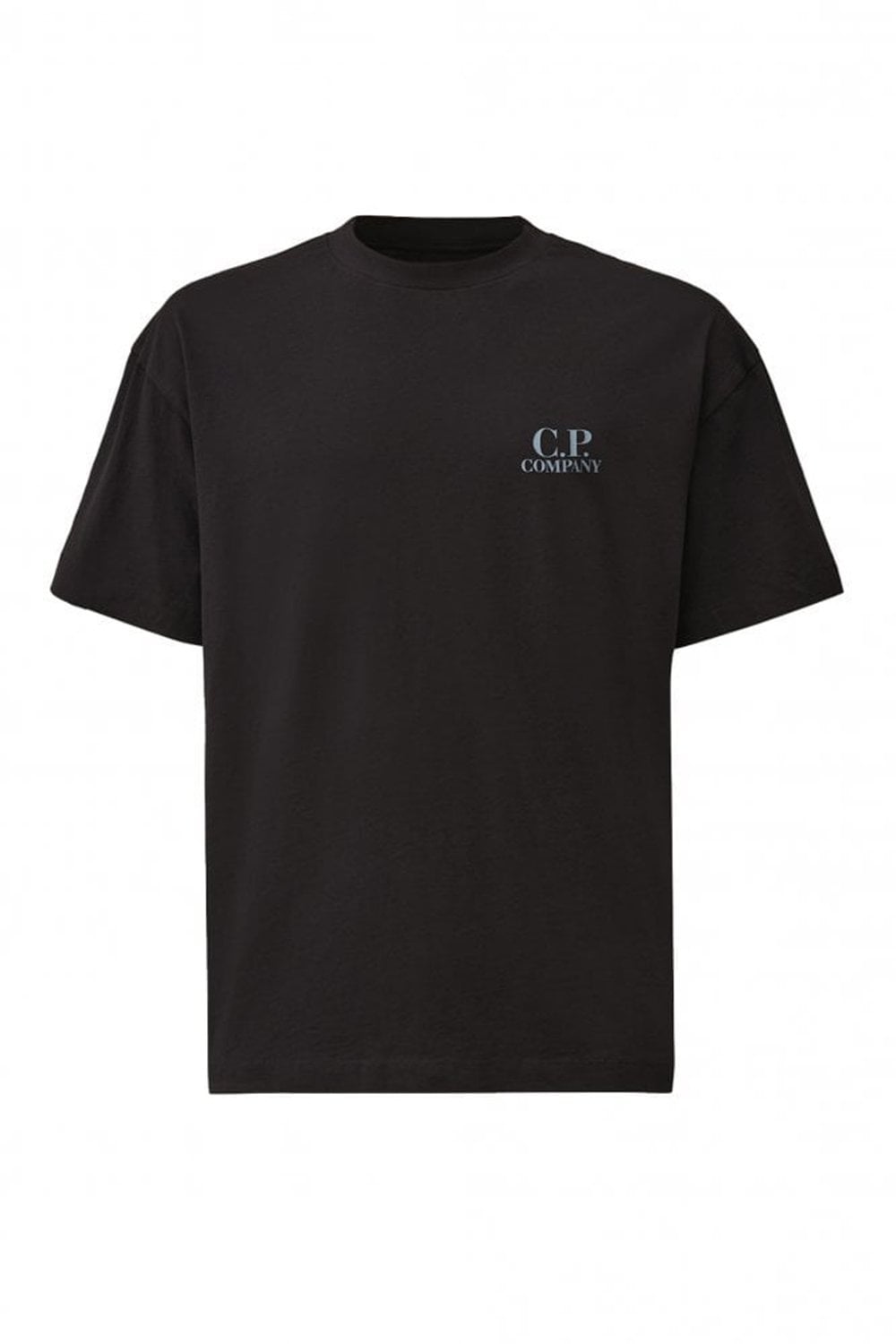 CP COMPANY BRANDED T SHIRT Size: L, colour: NAVY