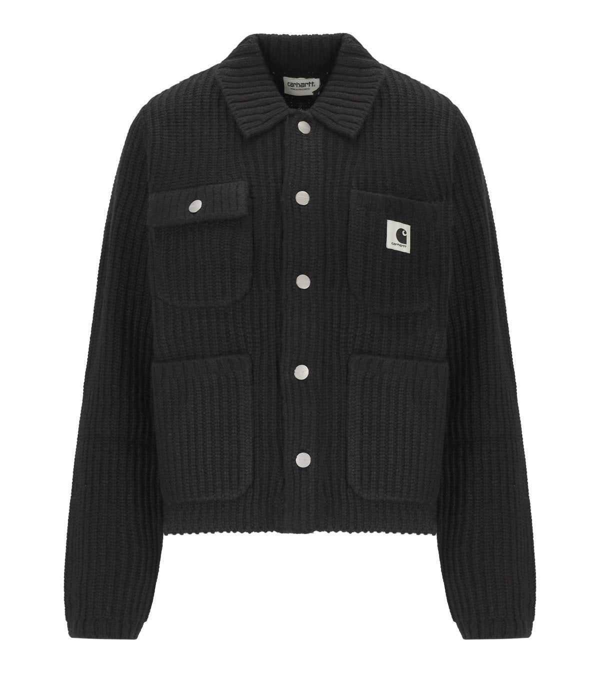 CARHARTT WIP W’ MICHIGAN BLACK CARDIGAN