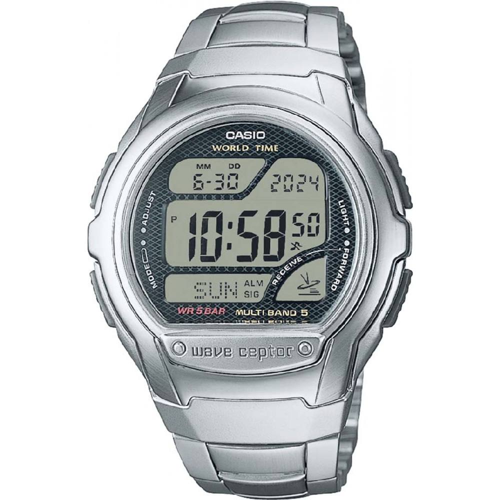 Casio Wv-Rd-Aef Collection Mm Quartz Watch In Silver